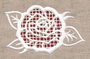 Rose Beauty (Cutwork)