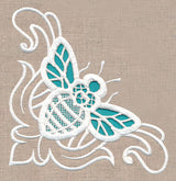 Bee Beauty Corner (Cutwork)