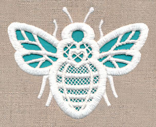 Bee Beauty (Cutwork)