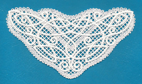 Filigree Knotwork Inset with Overlay (Battenburg Lace)