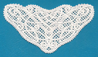 Filigree Knotwork Inset with Overlay (Battenburg Lace)