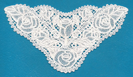 Roses Inset with Overlay (Battenburg Lace)