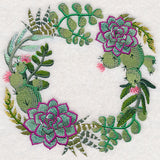 Stylish Succulents Wreath