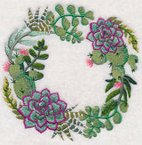 Stylish Succulents Wreath