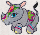 Mehndi Jungle Rhino