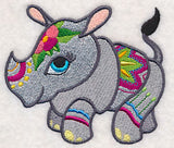 Mehndi Jungle Rhino