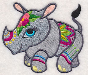Mehndi Jungle Rhino
