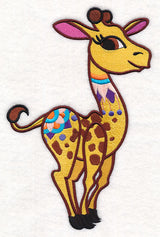 Mehndi Jungle Giraffe