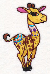 Mehndi Jungle Giraffe