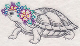 Turtle with Floral Crown (Vintage)