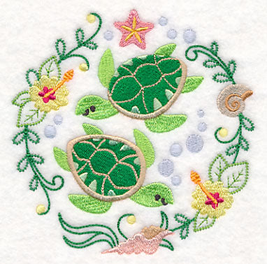 Sea Turtle Sweethearts