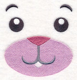 Benji Bunny Face (Smiling)