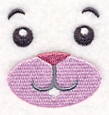 Benji Bunny Face (Smiling)