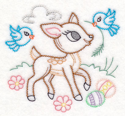 Easter Deer (Vintage)