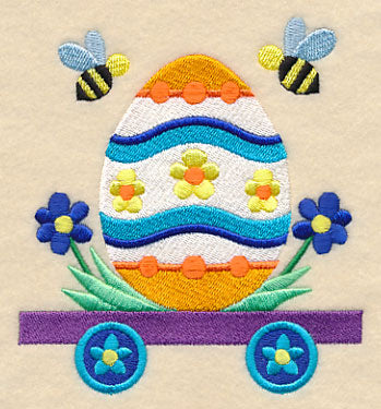 Easter Train - Flower Egg