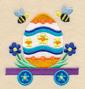 Easter Train - Flower Egg