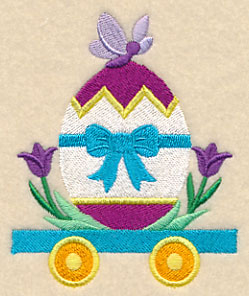 Easter Train - Bow Egg