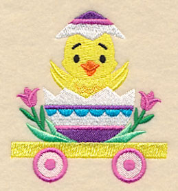 Easter Train - Hatching Chick
