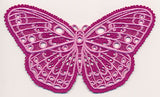 Spring Butterfly (Battenburg Lace with Rayon)
