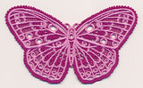 Spring Butterfly (Battenburg Lace with Rayon)