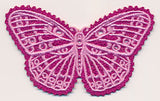 Spring Butterfly (Battenburg Lace with Rayon)