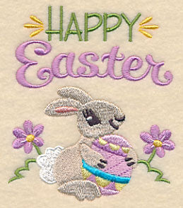 Happy Easter with Bunny