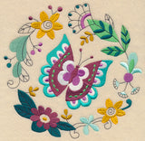 Brilliant Butterfly Wreath