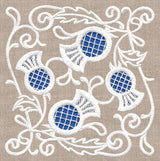 Thistle Beauty Square (Cutwork)