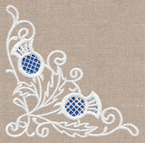 Thistle Beauty Corner (Cutwork)