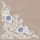 Thistle Beauty Corner (Cutwork)