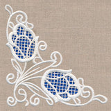Tulip Beauty Corner (Cutwork)