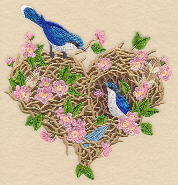 Shabby Chic Nest Heart