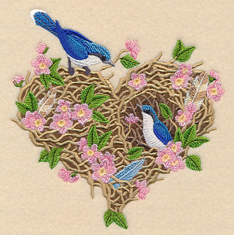 Shabby Chic Nest Heart