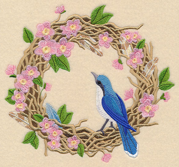 Shabby Chic Nest Wreath