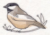 Chickadee in Watercolor