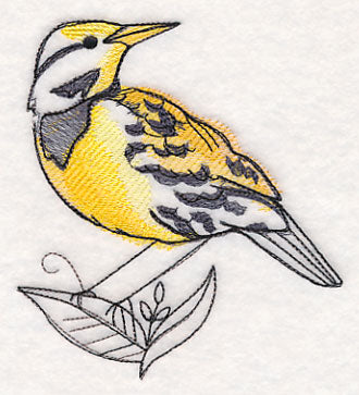 Meadowlark in Watercolor