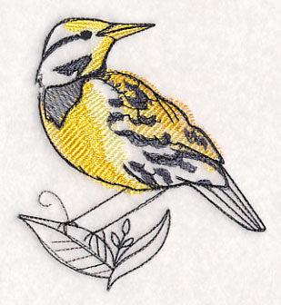 Meadowlark in Watercolor