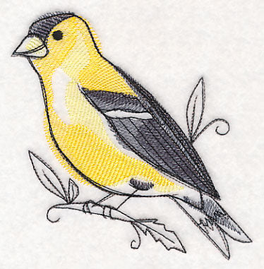 Goldfinch in Watercolor