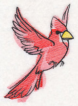 Cardinal in Watercolor