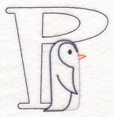 Baby Animals Letter P (Vintage) - 4 1/2 Inch