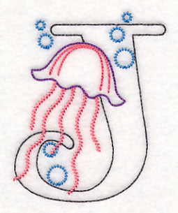 Baby Animals Letter J (Vintage) - 4 1/2 Inch