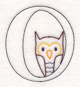 Baby Animals Letter O (Vintage) - 4 1/2 Inch