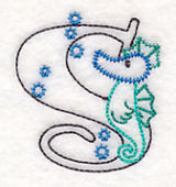 Baby Animals Letter S (Vintage) - 4 1/2 Inch