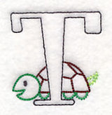 Baby Animals Letter T (Vintage) - 4 1/2 Inch