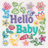 Hello Baby Square