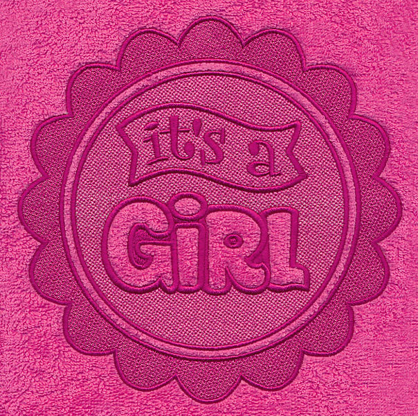 It's a Girl (Embossed)