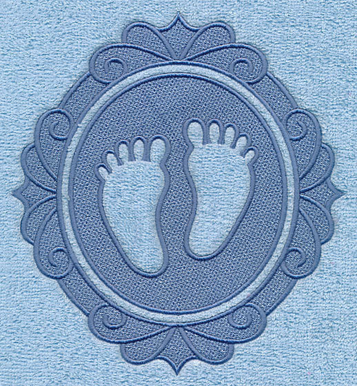 Baby Feet (Embossed)
