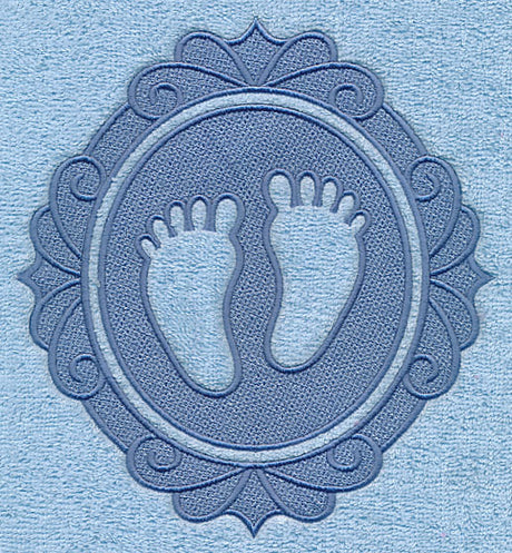 Baby Feet (Embossed)