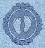 Baby Feet (Embossed)