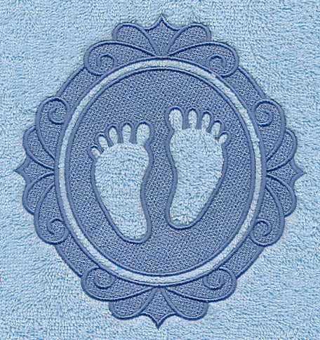 Baby Feet (Embossed)
